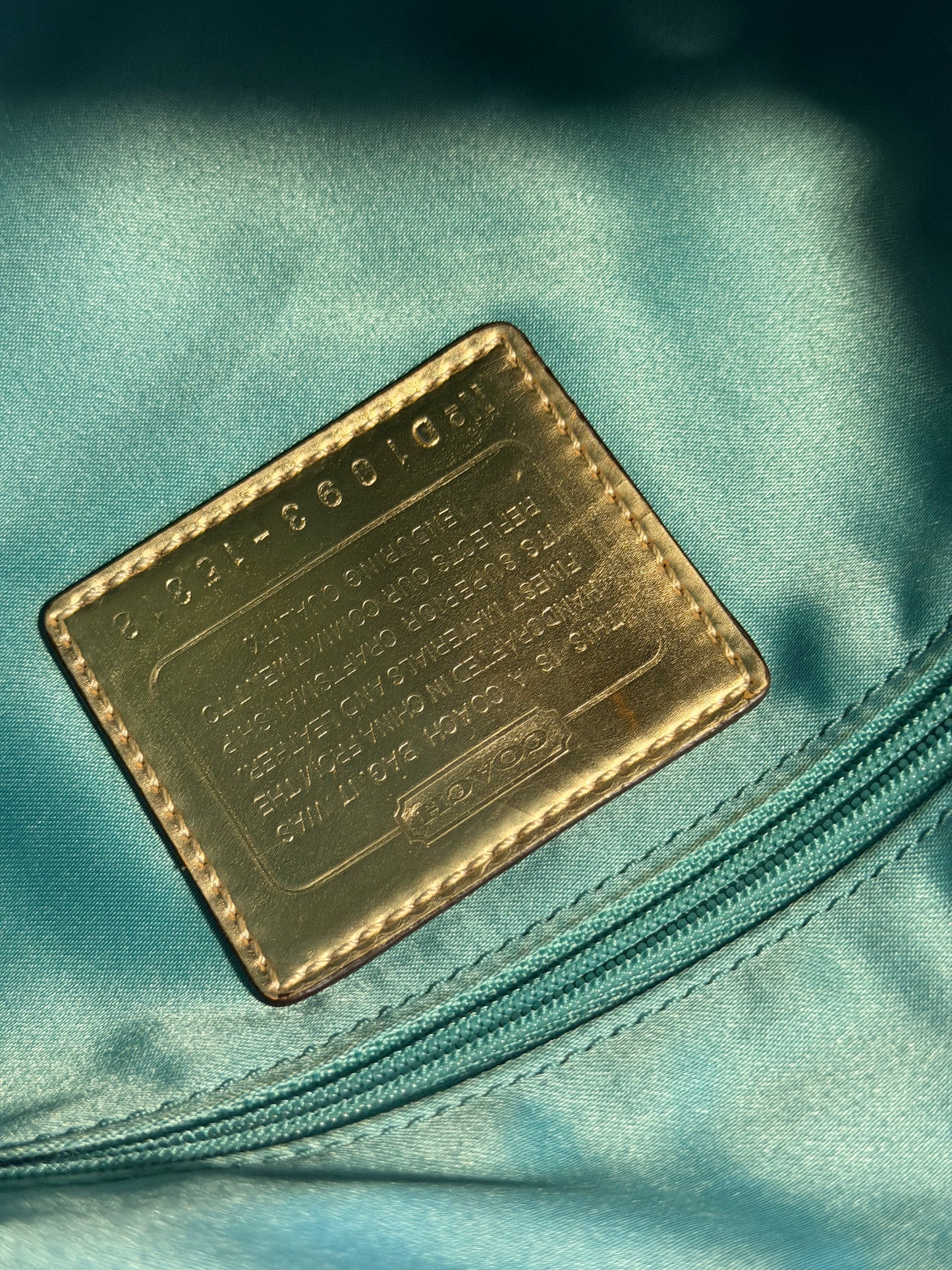Coach Poppy Signature Sateen Messenger Bag (15318)