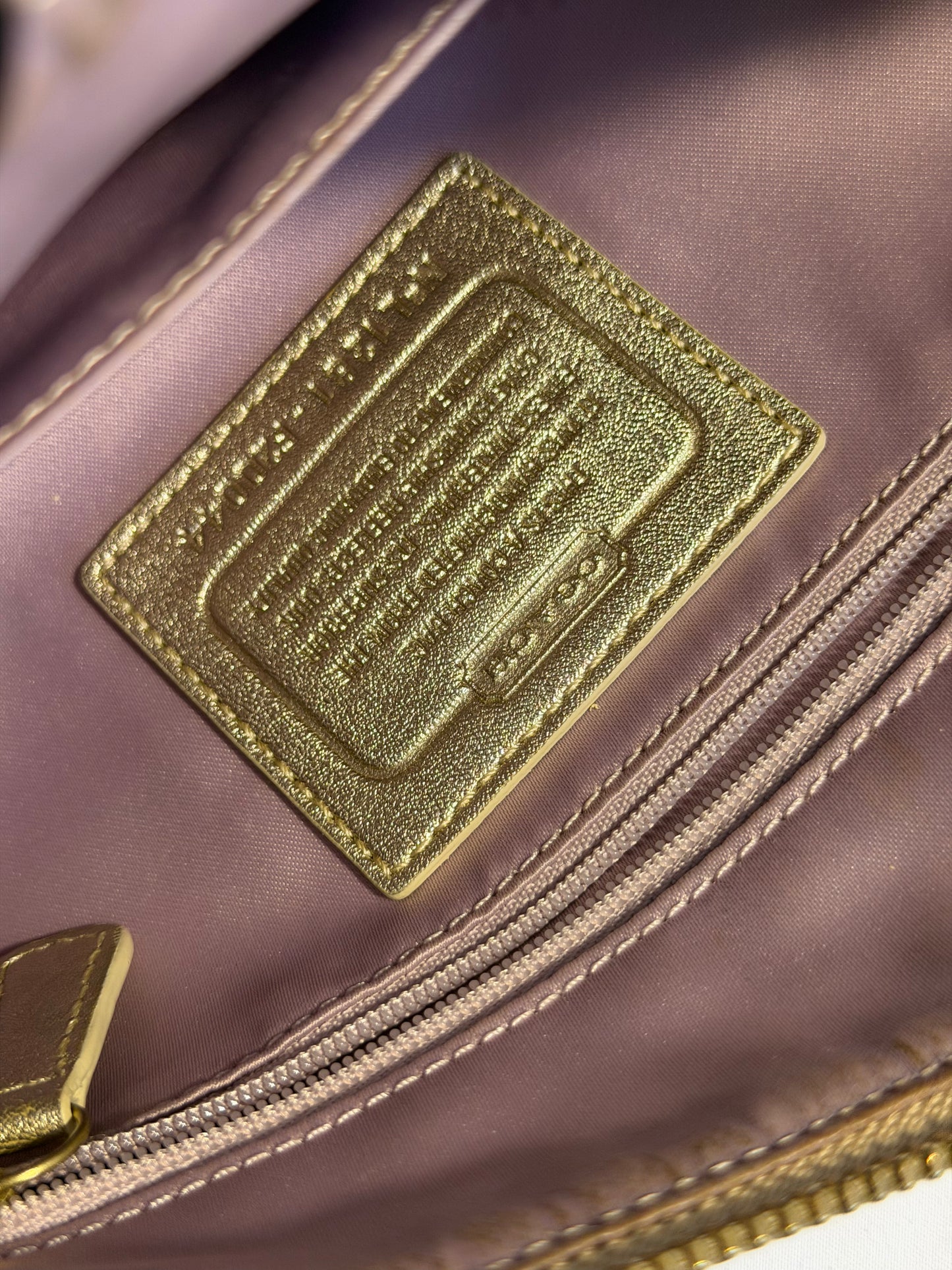 Coach Poppy Daisy Signature Shoulder Bag (20044)