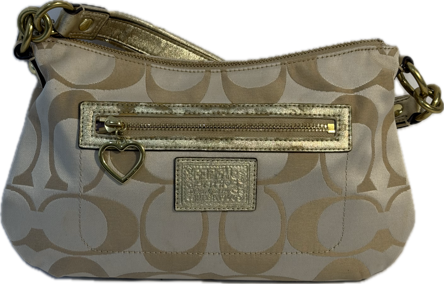 Coach Poppy Daisy Signature Shoulder Bag (20044)