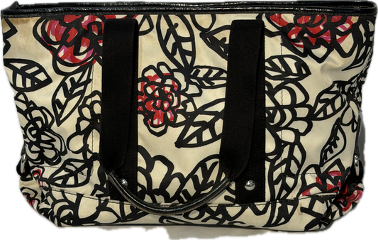 Coach Poppy Daisy Floral Graffiti Tote Bag (16583)