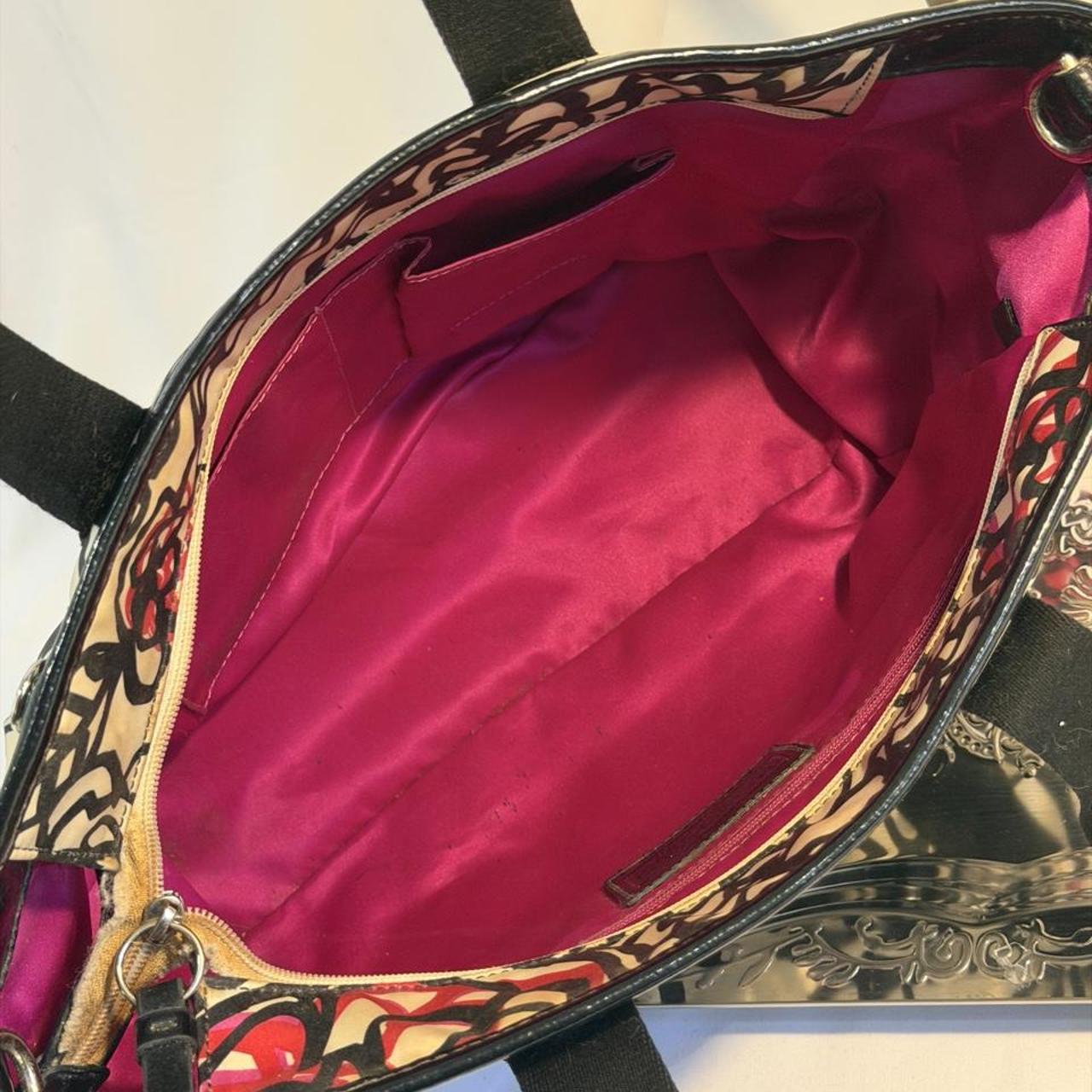 Coach Poppy Daisy Floral Graffiti Tote Bag (16583)